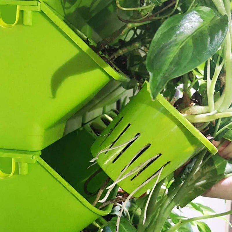 Pot de Fleurs - VerticalGardenFlowerPot™ - Vert